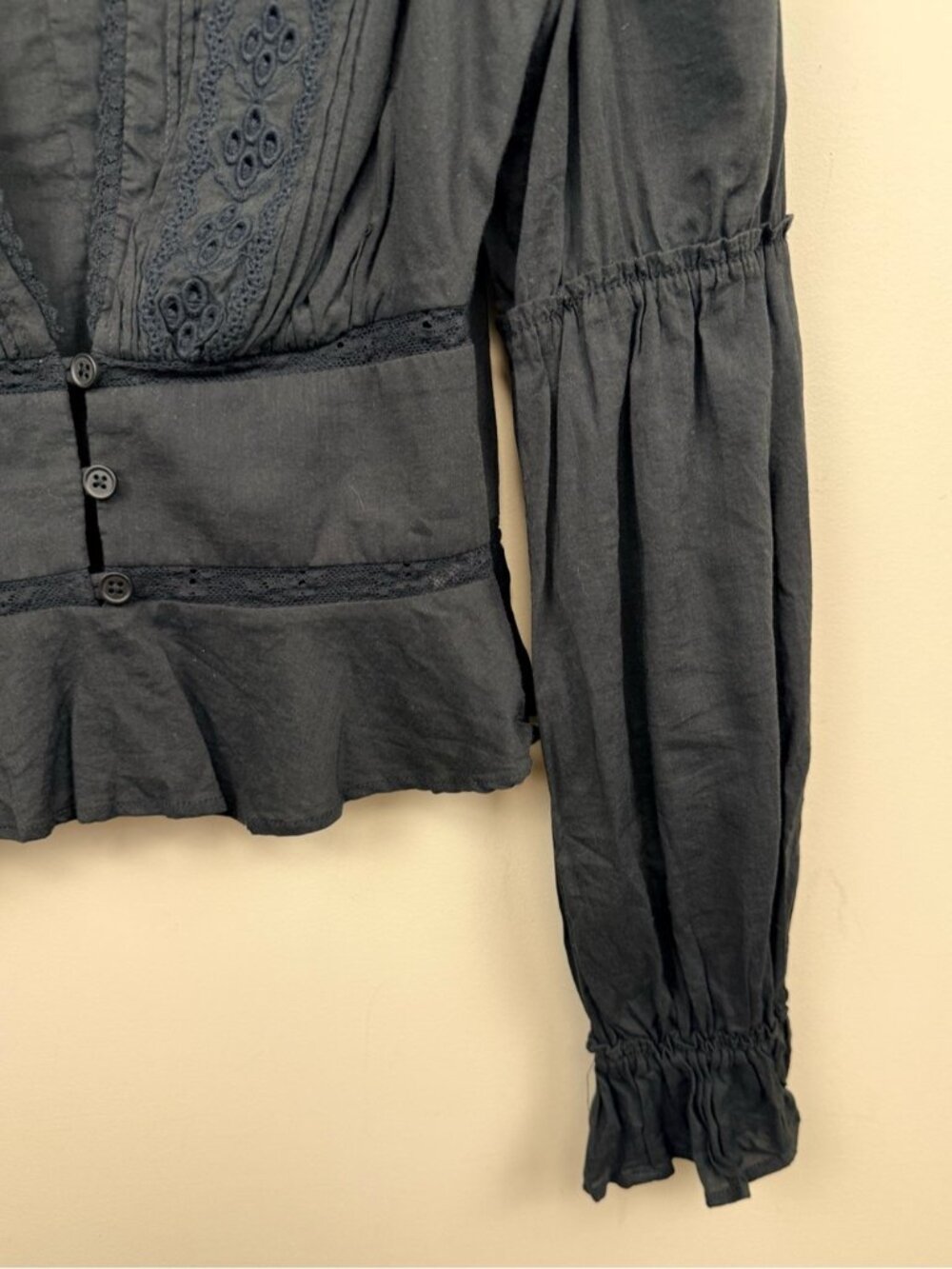 Reformation black Meadowlark Top xs 0 - Picture 9 of 16